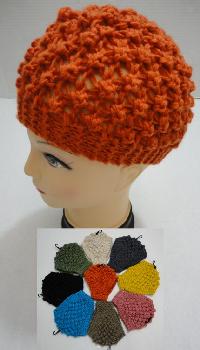Wide Hand Knitted Ear Band [Solid Color] *LOOP